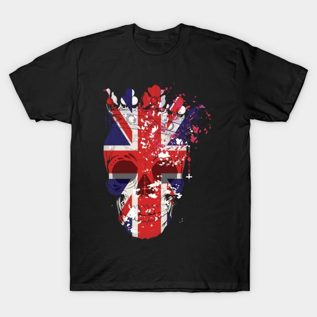 UK Skull T-Shirt by chelbi_mar